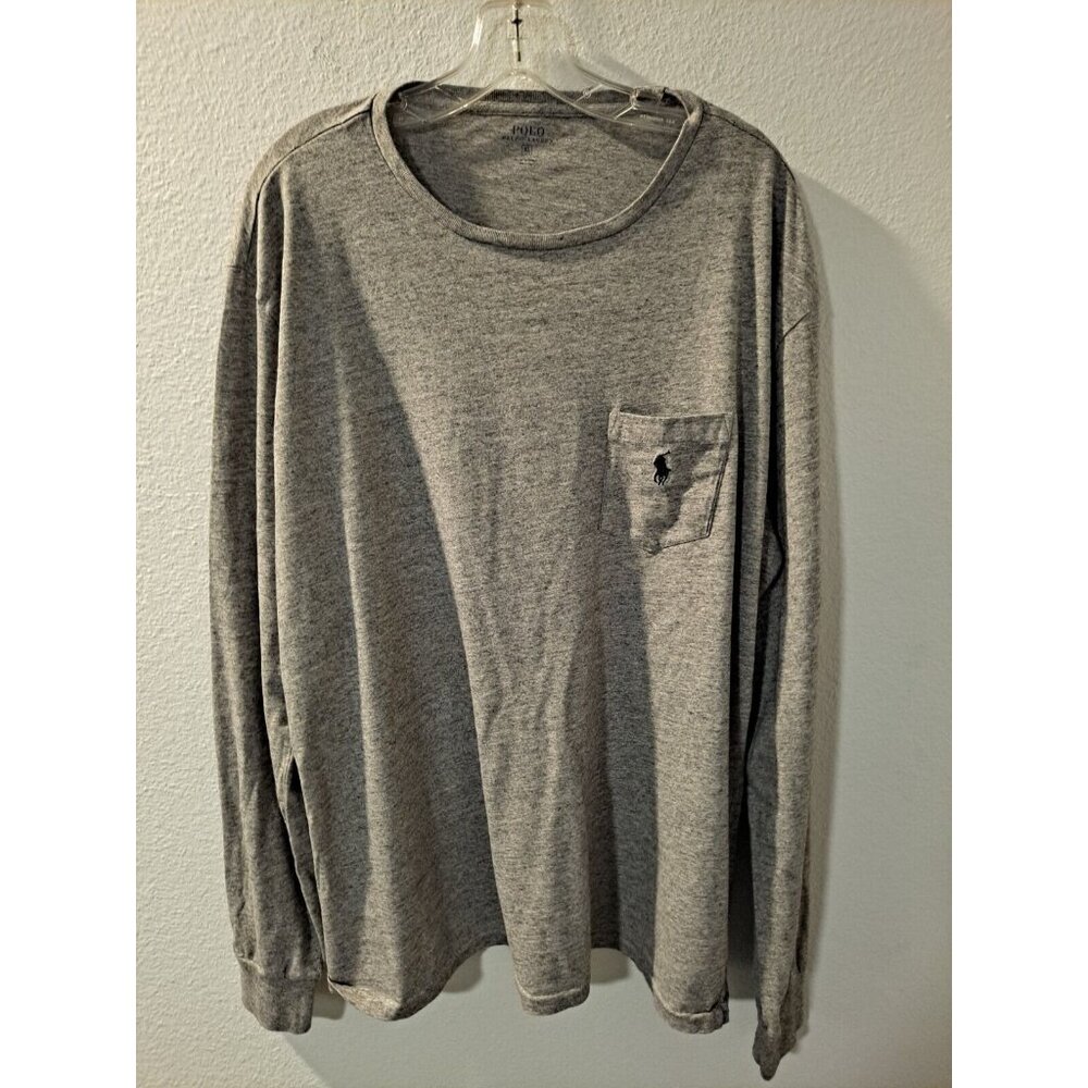Polo Ralph Lauren Men's Long Sleeve Pullover Casual Comfortable Sweatshirt, XL